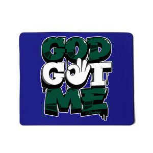 God And Me Oxidized Green 4s Matching Mousepad