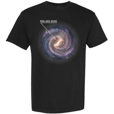Galaxy Astronomy Milky Way Space SciFi Garment-Dyed Heavyweight T-Shirt