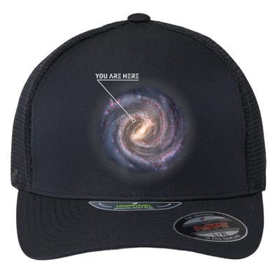 Galaxy Astronomy Milky Way Space SciFi Flexfit Unipanel Trucker Cap