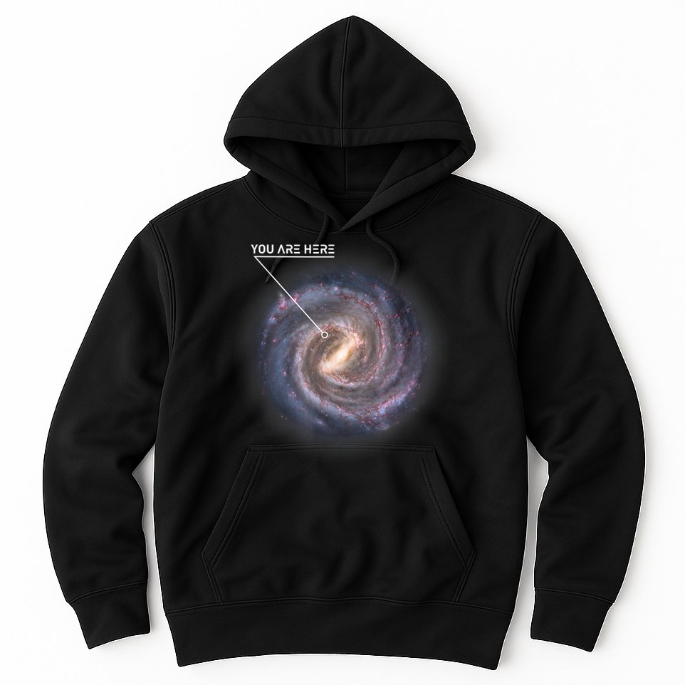 Galaxy Astronomy Milky Way Space SciFi Hoodie
