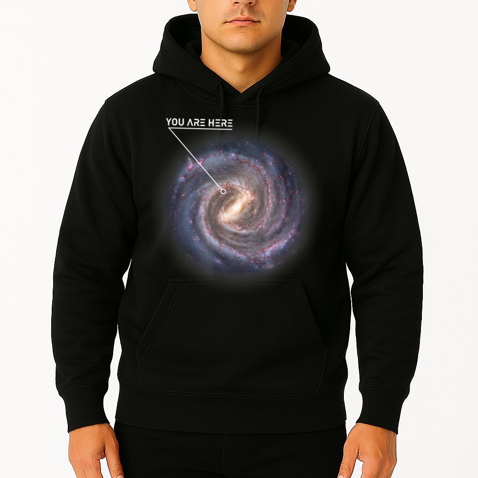Galaxy Astronomy Milky Way Space SciFi Hoodie