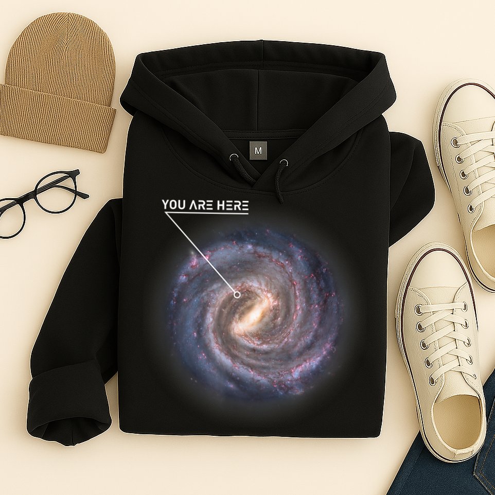 Galaxy Astronomy Milky Way Space SciFi Hoodie