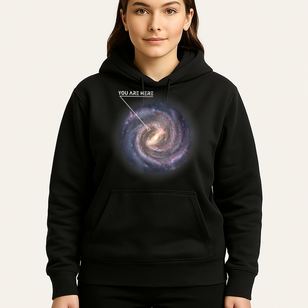 Galaxy Astronomy Milky Way Space SciFi Hoodie