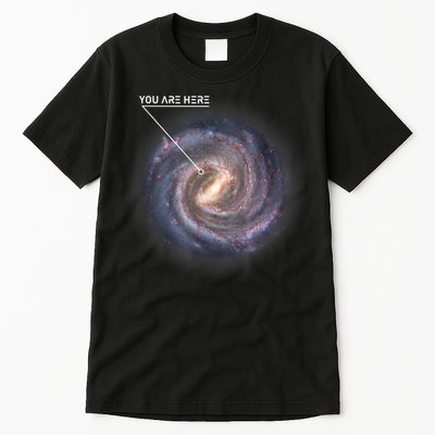 Galaxy Astronomy Milky Way Space SciFi Tall T-Shirt