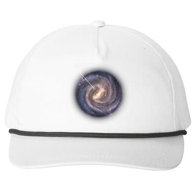 Galaxy Astronomy Milky Way Space SciFi Snapback Five-Panel Rope Hat