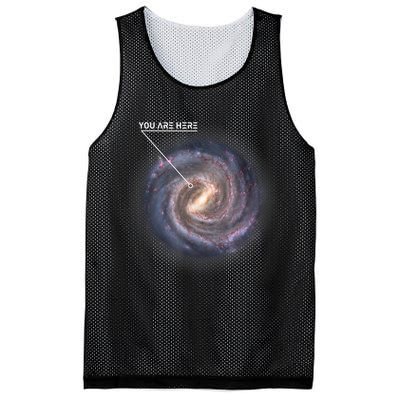 Galaxy Astronomy Milky Way Space SciFi Mesh Reversible Basketball Jersey Tank
