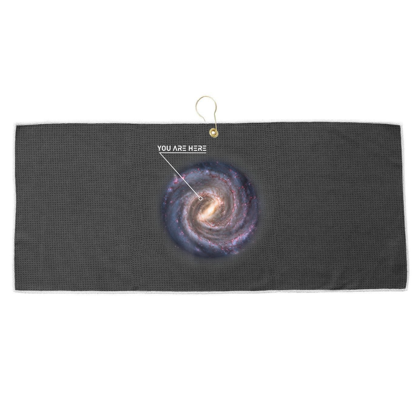 Galaxy Astronomy Milky Way Space SciFi Large Microfiber Waffle Golf Towel