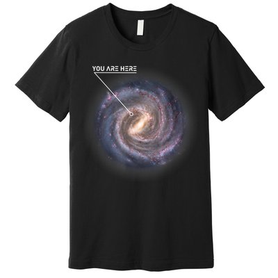 Galaxy Astronomy Milky Way Space SciFi Premium T-Shirt