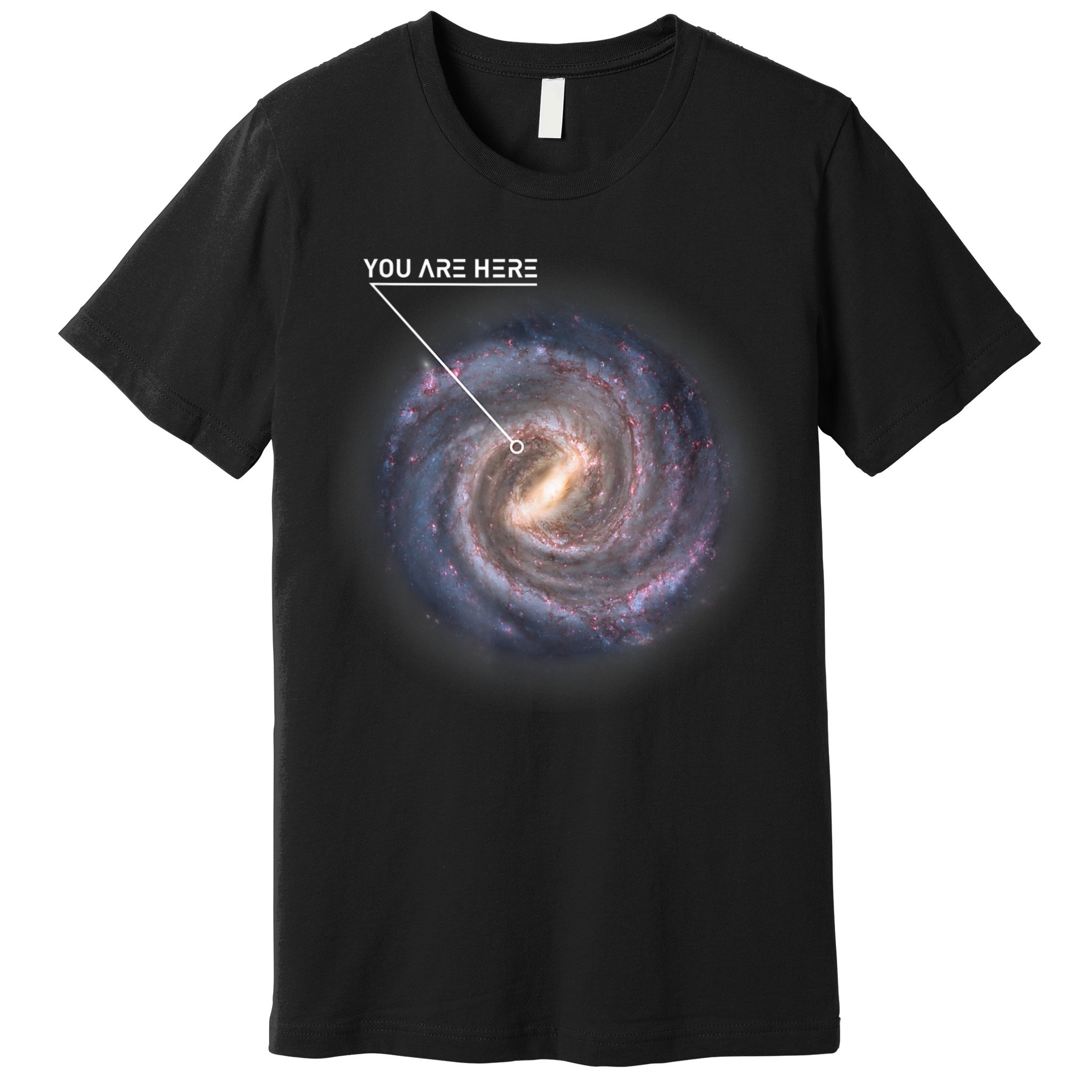 Galaxy Astronomy Milky Way Space SciFi Premium T-Shirt