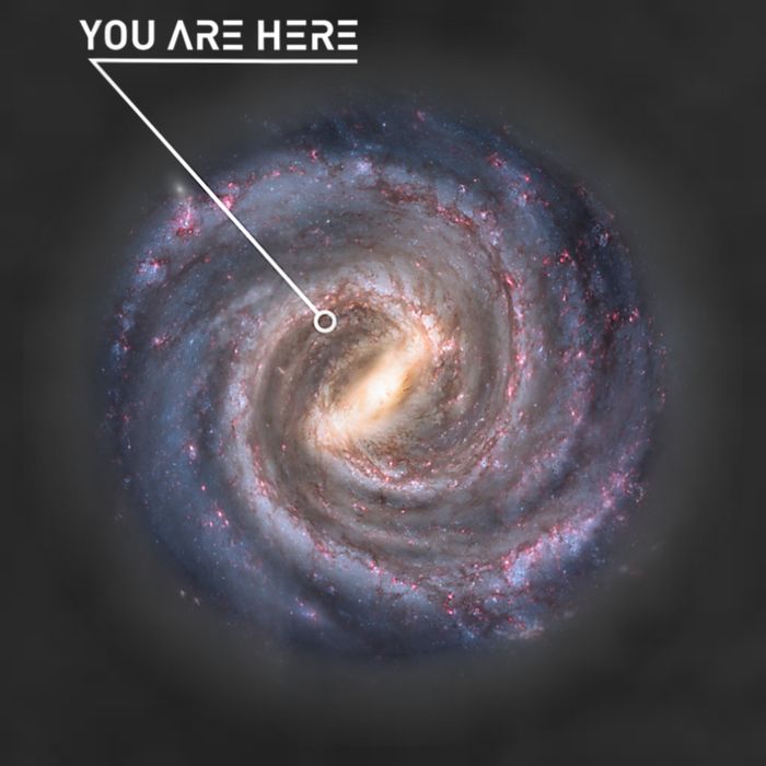 Galaxy Astronomy Milky Way Space SciFi Golf Towel