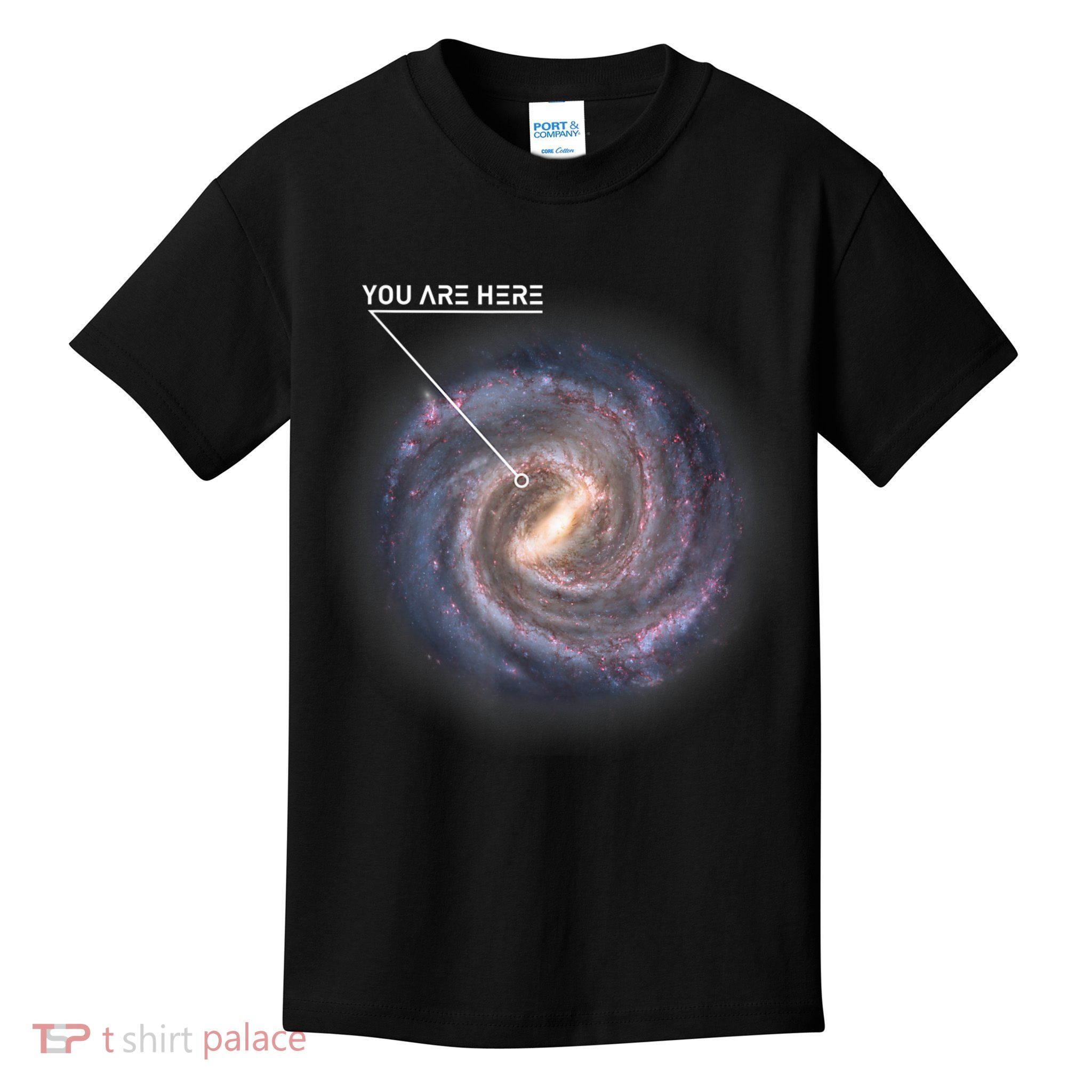 Galaxy Astronomy Milky Way Space SciFi Kids T-Shirt