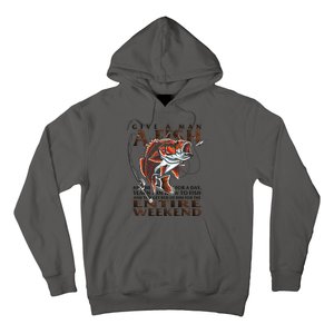 Give A Man A Fish Funny Fishing Fanatic Hoodie