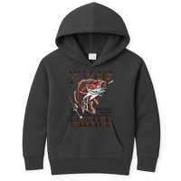 Give A Man A Fish Funny Fishing Fanatic Kids Hoodie