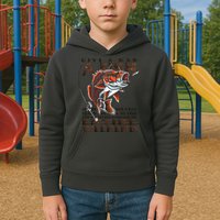 Give A Man A Fish Funny Fishing Fanatic Kids Hoodie