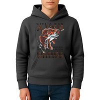 Give A Man A Fish Funny Fishing Fanatic Kids Hoodie