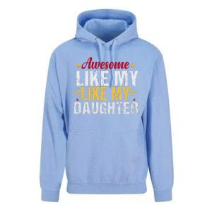 Great As My Daughter Unisex Surf Hoodie