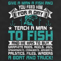 Give A Man A Fish Carp Fly Fishing Angling Golf Towel