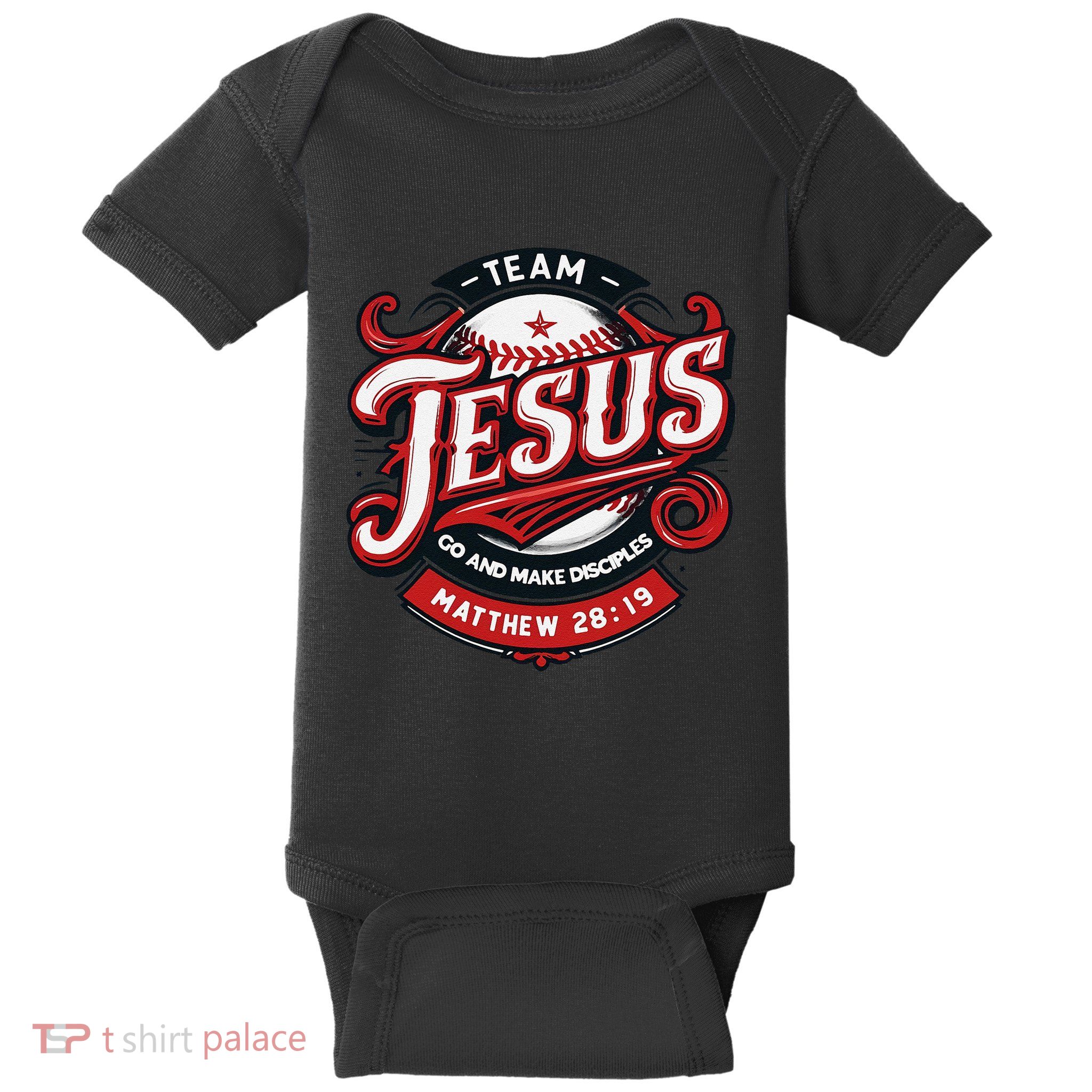 Go And Make Disciples Matthew 2819 Bible Verse Jesus Faith Baby Bodysuit