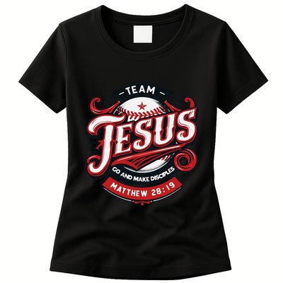 Go And Make Disciples Matthew 2819 Bible Verse Jesus Faith Womens T-Shirt