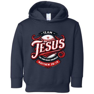 Go And Make Disciples Matthew 2819 Bible Verse Jesus Faith Toddler Hoodie