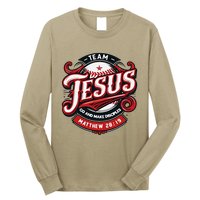 Go And Make Disciples Matthew 2819 Bible Verse Jesus Faith Long Sleeve Shirt