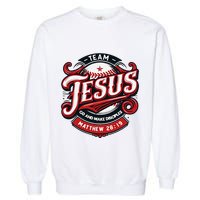 Go And Make Disciples Matthew 2819 Bible Verse Jesus Faith Garment-Dyed Sweatshirt