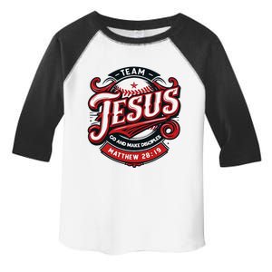 Go And Make Disciples Matthew 2819 Bible Verse Jesus Faith Toddler Fine Jersey T-Shirt