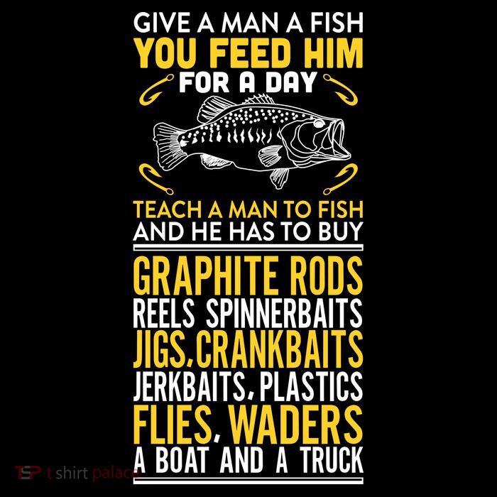 Give A Man A Fish You Feed Him For A Day Teach Him To Fish Funny Visor