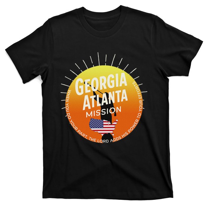 Georgia Atlanta Mormon Lds Mission Missionary Gift T-Shirt