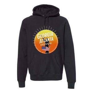 Georgia Atlanta Mormon Lds Mission Missionary Gift Premium Hoodie