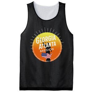 Georgia Atlanta Mormon Lds Mission Missionary Gift Mesh Reversible Basketball Jersey Tank