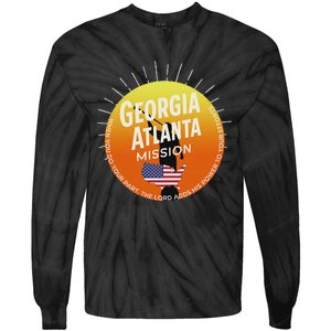 Georgia Atlanta Mormon Lds Mission Missionary Gift Tie-Dye Long Sleeve Shirt