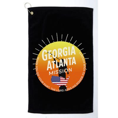 Georgia Atlanta Mormon Lds Mission Missionary Gift Golf Towel