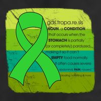Gastric Awareness Month Funny Gift Definition Of Gastroparesis Gift 7 Panel Mesh Trucker Snapback Hat