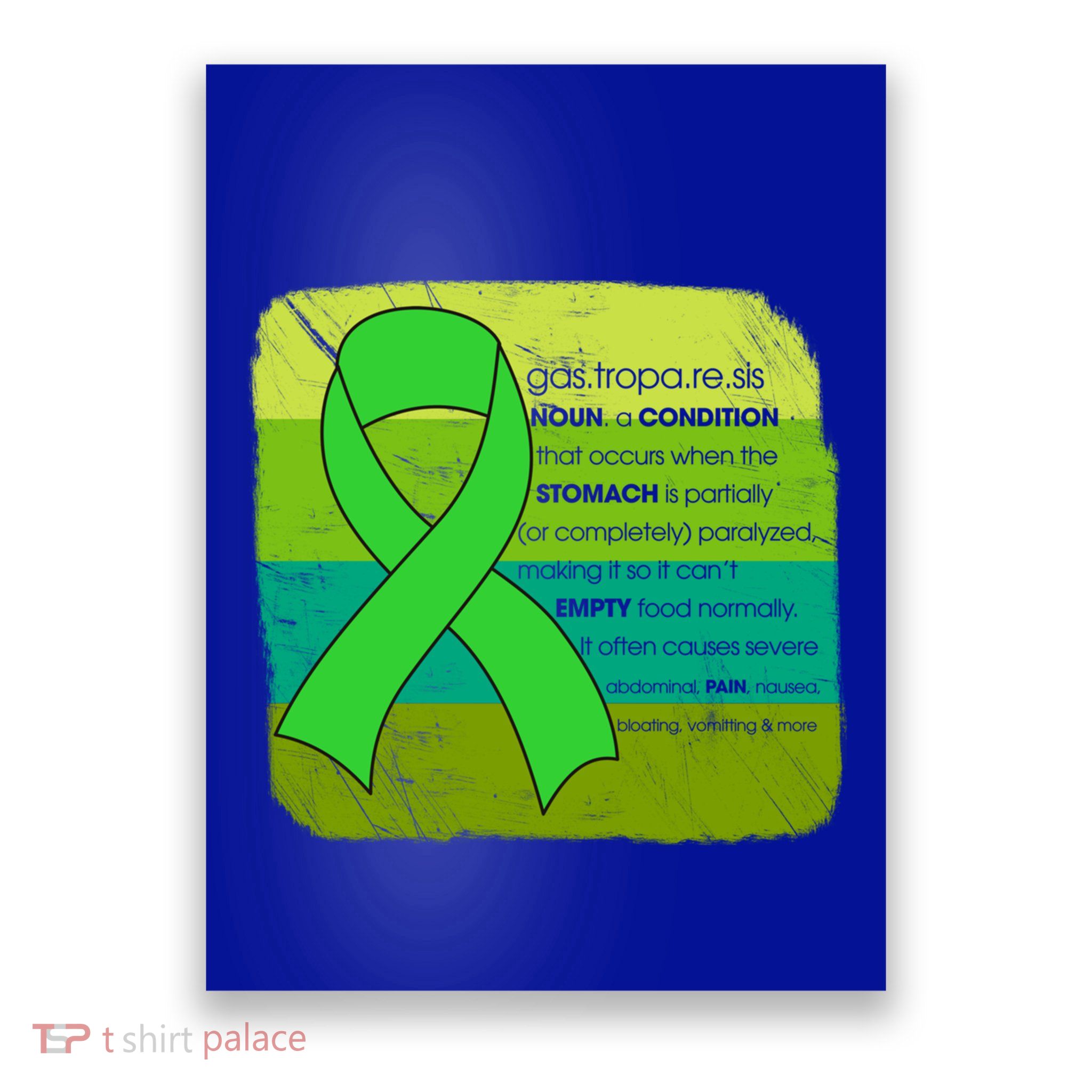 Gastric Awareness Month Funny Gift Definition Of Gastroparesis Gift Poster
