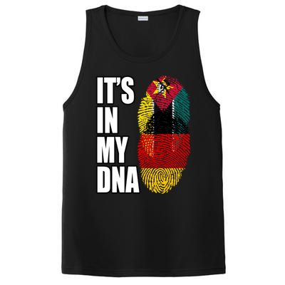 Ger And Mozambican Mix Dna Flag Heritage Gift PosiCharge Competitor Tank