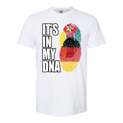 Ger And Mozambican Mix Dna Flag Heritage Gift Softstyle® CVC T-Shirt