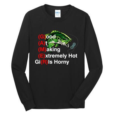 Good At Making Extremely Hot Girl Gamer Ironic Meme Tall Long Sleeve T-Shirt