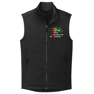 Good At Making Extremely Hot Girl Gamer Ironic Meme Collective Smooth Fleece Vest