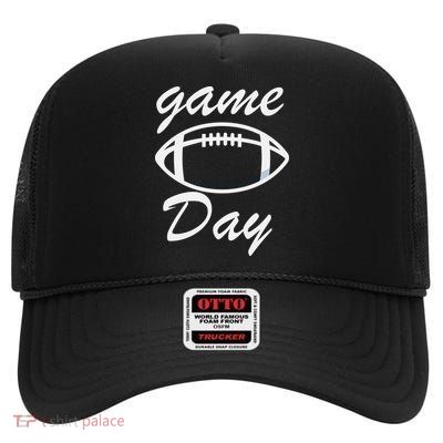 Game Day High Crown Mesh Back Trucker Hat