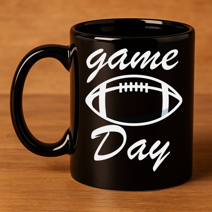 Game Day 11oz C Handle Ceramic Mug