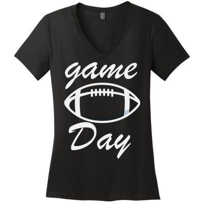 Game Day Women's V-Neck T-Shirt