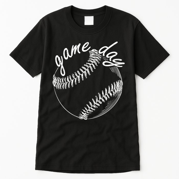 Game Day Baseball Fan Tall T-Shirt