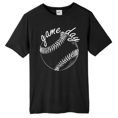 Game Day Baseball Fan Tall Fusion ChromaSoft Performance T-Shirt