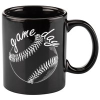 Game Day Baseball Fan 11oz C Handle Ceramic Mug