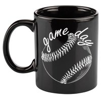 Game Day Baseball Fan 11oz C Handle Ceramic Mug