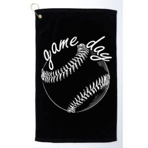 Game Day Baseball Fan Platinum Collection Golf Towel