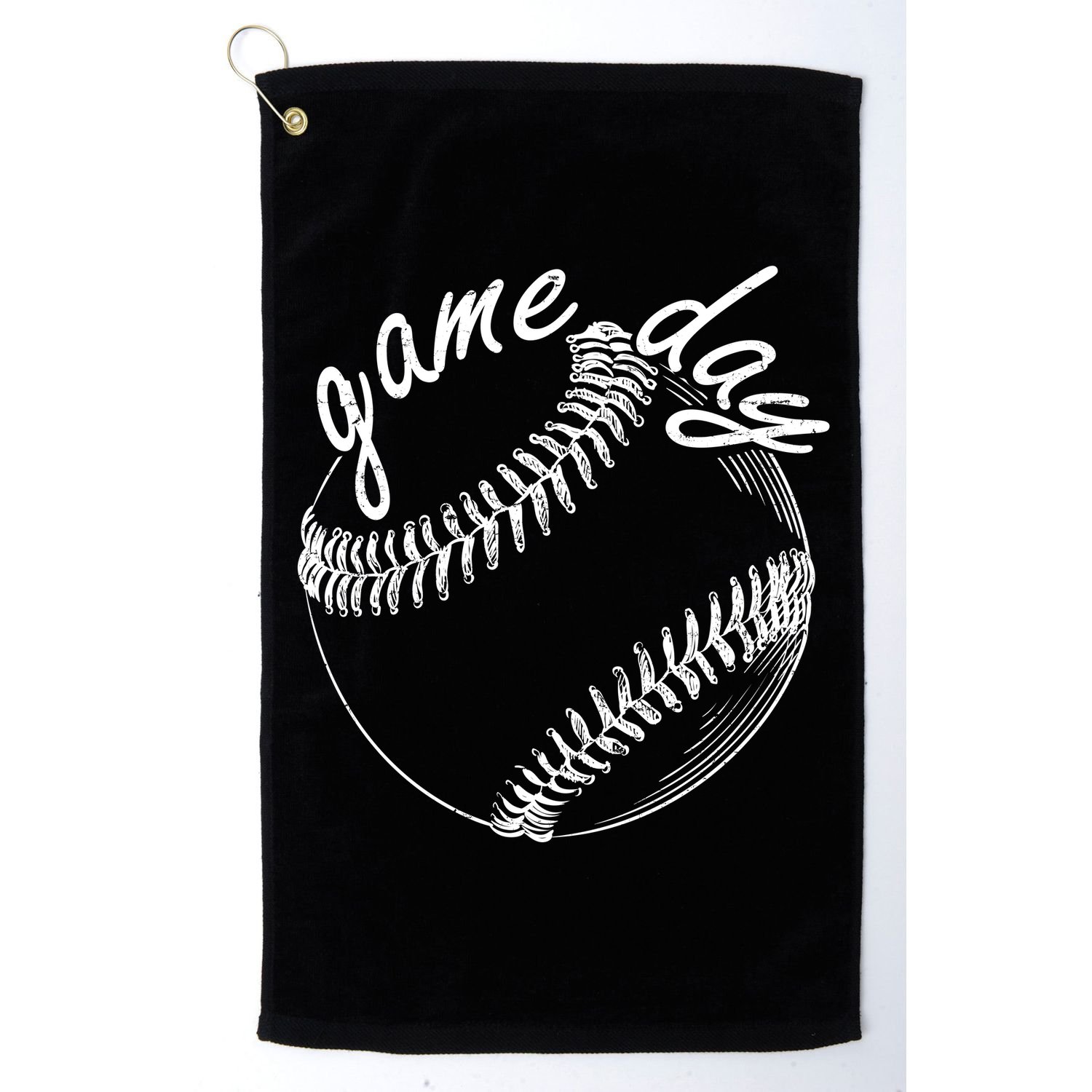Game Day Baseball Fan Golf Towel