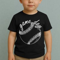 Game Day Baseball Fan Toddler T-Shirt