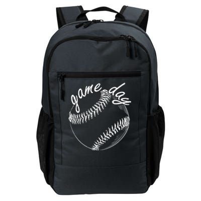 Game Day Baseball Fan Daily Commute Backpack